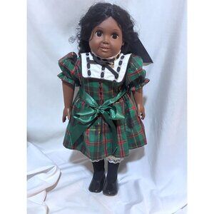 VTG 1996 Fibre Craft Materials 18 in African American Cotton Body AG Outfit